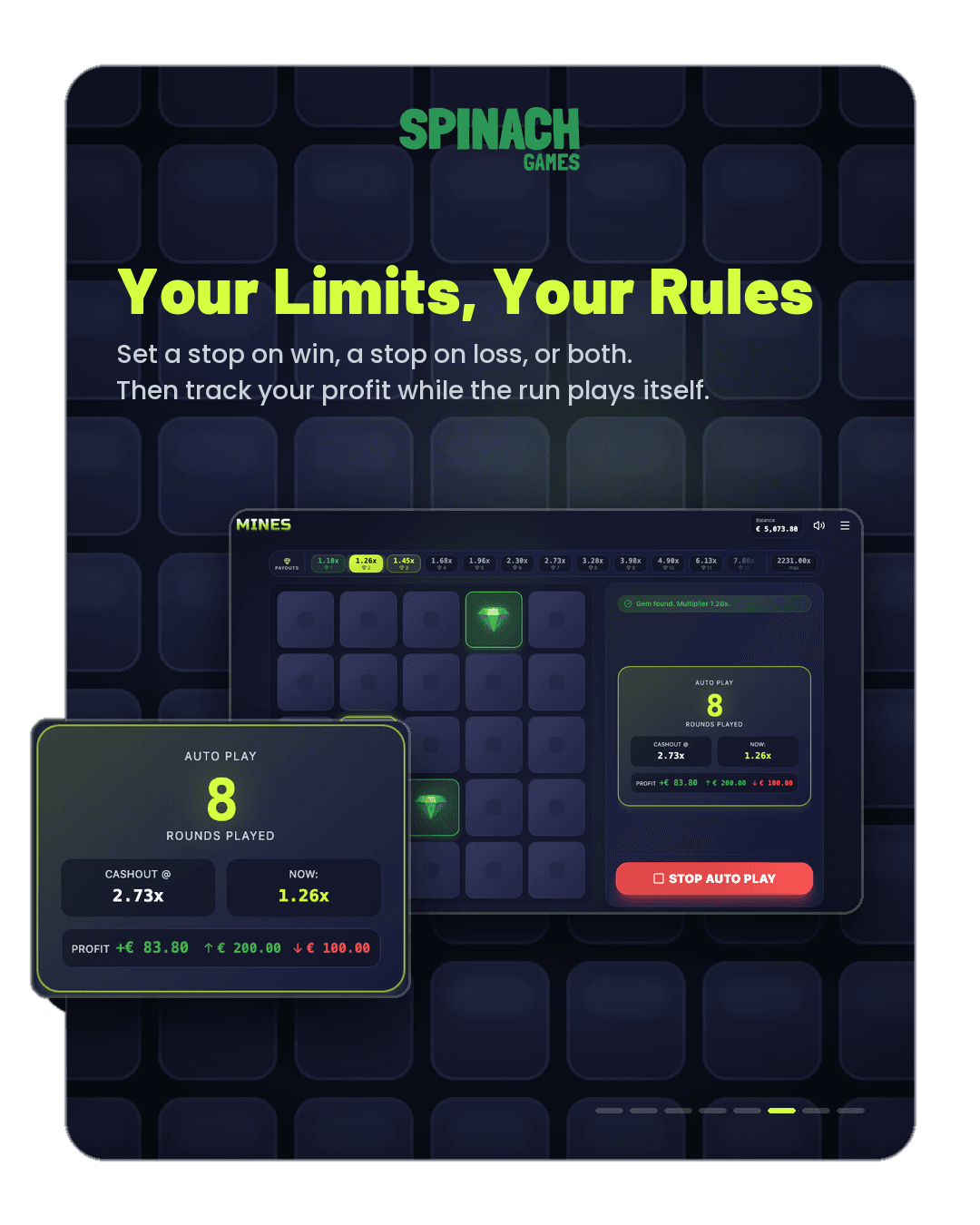 Your limits, your rules